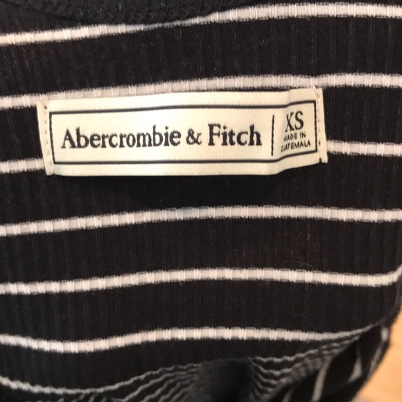 Ambercrombie and Fitch Striped Cotton Midi Dress - Picture 4 of 4